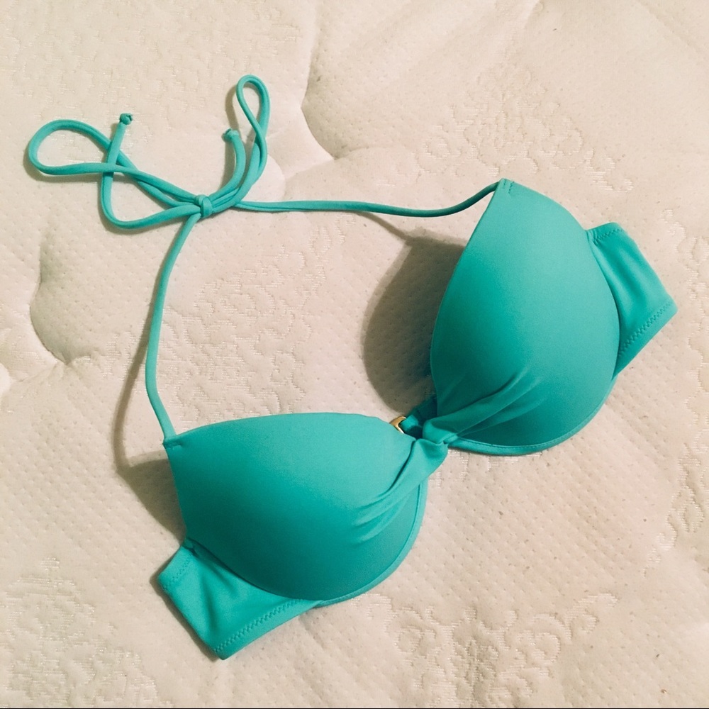 Victoria’s Secret Push-up Halter Swim Top, 34C